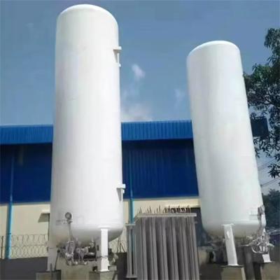 China Flat Bottom Cryogenic Liquid Storage Tank Large Size for sale