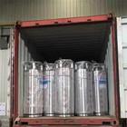 Chine vide isolé rocailleux liquide cryogénique du cylindre 375L à vendre