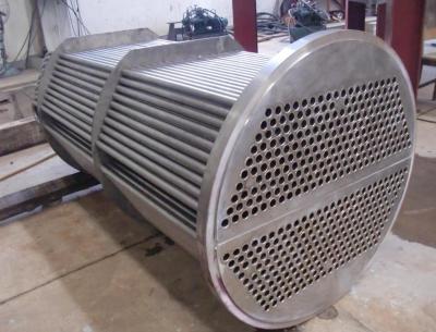 China Permutador de calor vertical da imersão do titânio de cobre do permutador de calor do tubo da bobina à venda