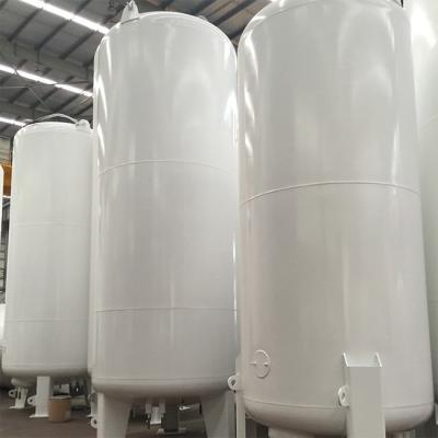 China 25m3 Liquid Nitrogen Storage Vessel 8 Bar 15000 Liter LNG Bullet Tanks for sale
