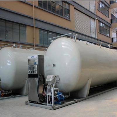 China Skid Mounted LPG Autogas Stations 2.5mpa , 50000 Liter LPG Skid Filling Station for sale