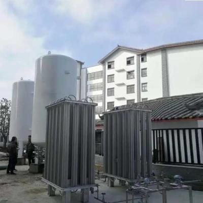 China Double Layer Liquid Nitrogen Cryo Tank 60m3 Vacuum Q245R Cryogenic Liquid Storage for sale