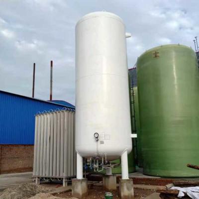 China 30m3 CO2 Cryogenic Storage Tank ISO 21.6 Bar Vertical Type for sale