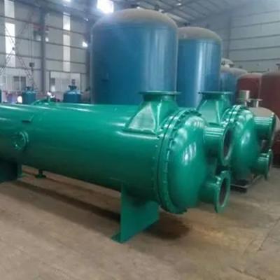China 200C Shell Tube Heat Exchanger 0.6MPA 600mm Water Cooled Condenser for sale