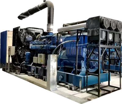 China Industrial 2 Mega Silent Generator MTU Engine Power for sale