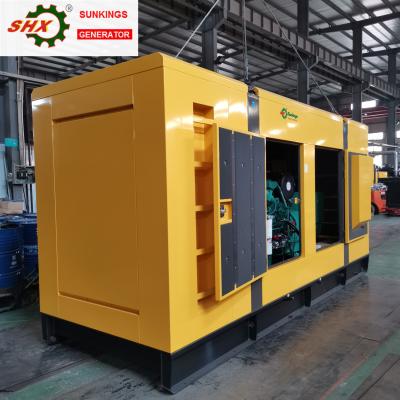 China 500kva Cummins Power Plants 3 Phase water cooled diesel generator for sale