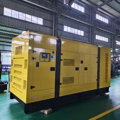 China Generadores eléctricos diesel de 400 kW Generador diesel insonorizado de 320 kW Planta eléctrica de 3 fases en venta