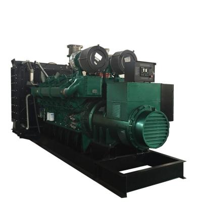 China 50Hz 400V 1mw Power Diesel Generator Turbocharged AC 3 Phase DG Set for sale