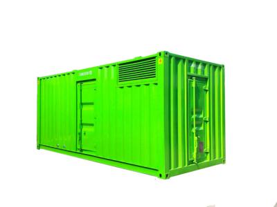 China 75dB Electric Start Water Cooled Standby Diesel Generator With ±1% Voltage Regulation for sale