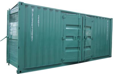 China C.A. diesel Genset Containerized trifásico do gerador 50hz de IP23 1000kva à venda