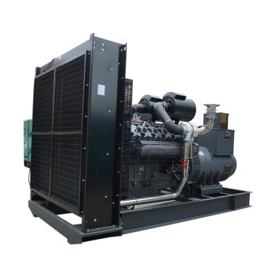China 1250kva Leroy Somer Power Diesel Generator 1mw Stationary Generator Set for sale