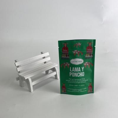 Chine L'emballage Mylar imprimé par coutume de thé met en sac la petite taille de sachets en plastique de catégorie comestible à vendre