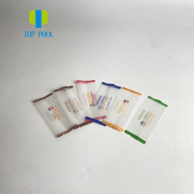 China Digital Print Heat Seal Snack Packaging Bags Back Side Sealing Transparent for sale