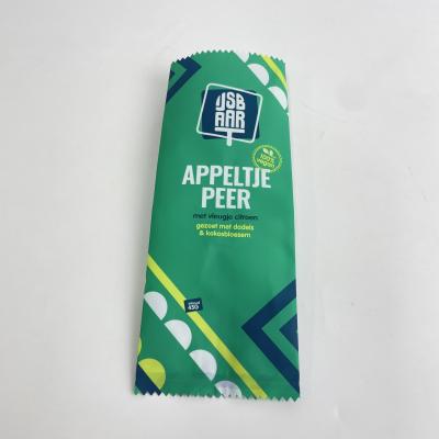 China Logo Printed Plastic Back Sealed Popsicle Plastic Bags Private Label for sale