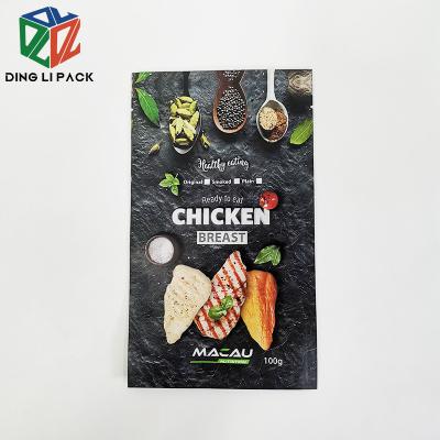China Plastic Film Materials for Drinks Tea Rice Chips Other Packaging Mylar Ziplock Bag Industrial Food PET Printing for sale