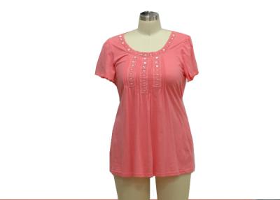中国 綿のジャージの妊婦の短い袖の服は、偶然夜夏を準備します 販売のため