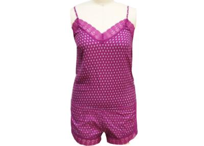 China Lace Band Ladies Casual Jumpsuits Thin Strappy One Piece Sleep Romper for sale