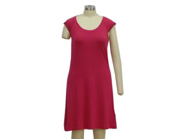 China Latest Ladies Summer Nighties  , Viscose /  Elasthan Long Sleeveless Nightgown for sale