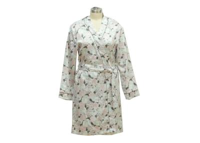 China Vintage Ladies Night Sleeping Dress , Long Sleeve Winter Nightgowns Breathable for sale