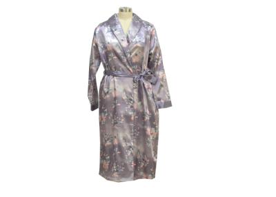 China Beautiful Ladies Night Dresses Sleepwear 83% Polyester 17% Cotton Lace Nightgown for sale