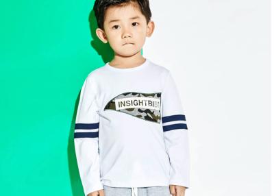 China Round Neck Long Sleeve Kids Boys Sweater , Stylish 5 Years Boy Clothes for sale
