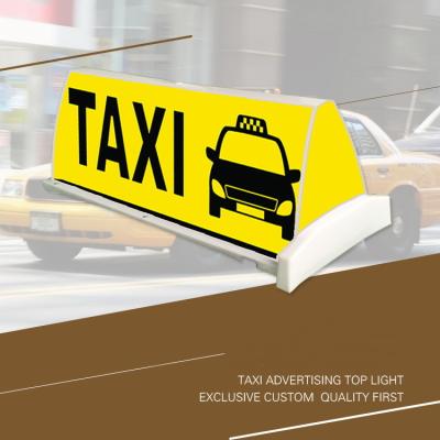 China lleve en taxi la muestra móvil del tejado del coche, caja de luz de la publicidad del top del coche del taxi, lámpara de la luz de la luz LED del tejado del taxi en venta