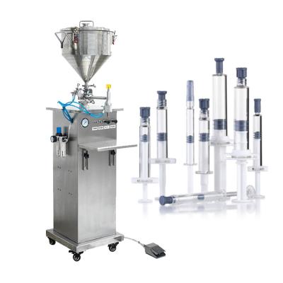 China Semi Automatic Disposable Cosmetics Syringe Liquid Filling Machine for sale