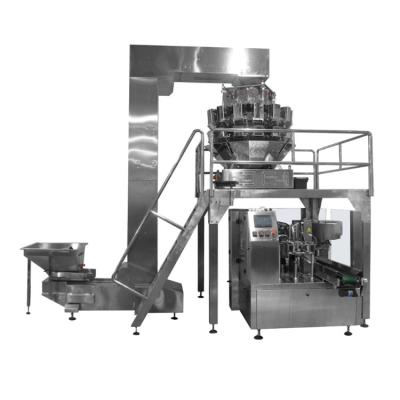 China 8 Station Automatic Premade Bag Granular Packing Machine 16-60 Bags/min for sale