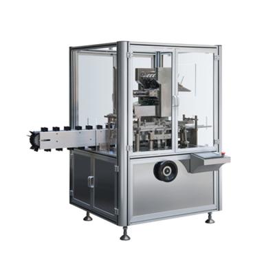 China Stainless Steel Vertical Automatic Cartoning Machine 60-80 Boxes / Min for sale
