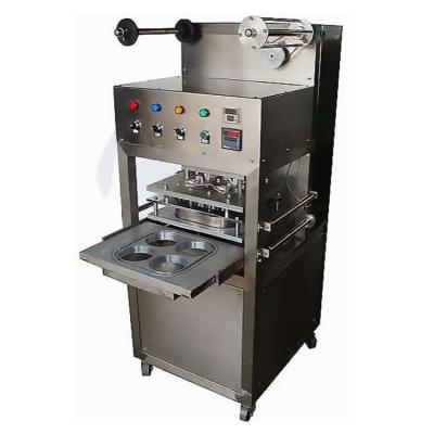 China Stainless Steel Automatic Packing Sealing Machine 2KW Plastic Cup 0.8Mpa for sale
