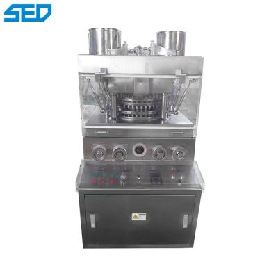 China Medicine Closed Double Mixing Powder Tablet Press Machine With CE Certification for sale