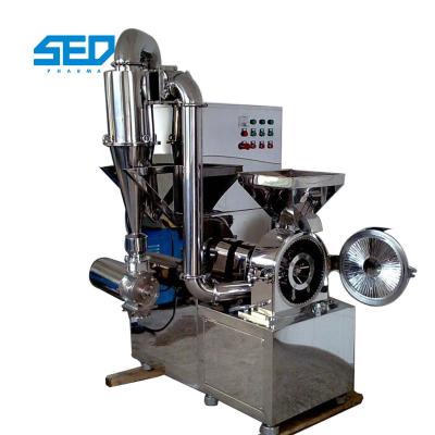 China SED-300ZFS CE Efficient Pharmaceutical Machinery Herbal Hammer Mill Spice Grinder 20-250 Mesh Milling Motor 7.5kw for sale