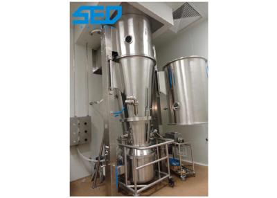 Chine Dispositif d'enduction pharmaceutique efficace de granulatoire de poudre de lit fluide d'acier inoxydable de dessiccateurs à vendre