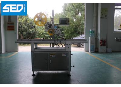China Carton Top Surface Automatic Labeling Machine , 220V 50HZ Label Sticking Machine for sale