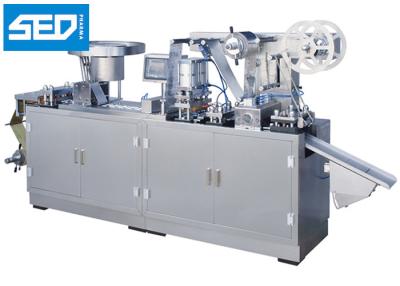 Chine Type plat machine de conditionnement de boursouflure de pharmacie de la machine à emballer de boursouflure solides solubles 304 à vendre
