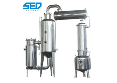 China Organic Solvent Recycle Herbal Extraction Equipment Single Effect Evaporation Machine for sale