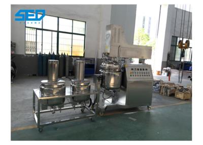 China Pharmaceutical Ointment Manufacturing Machine Vacuum Emulsifying Mixer CE Approved for sale