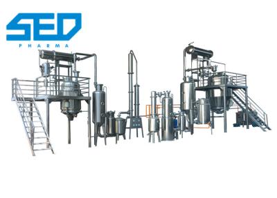 China Herbal Oil Extraction Concentration Production Line With GMP Standard Type for sale