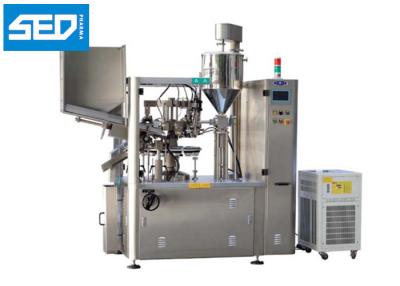 China SED-80RG 12 Stations Automatic Tube Filling Sealing Machine With 70 - 80 Tubes Per Minute Capacity for sale