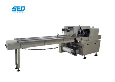 China SED-260ZB Weight 680kgs Pillow Type Auto Packaging Machine Painted Metal Made For Biscuit Bread Snack for sale