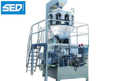 China Máquina de embalagem automática de aço inoxidável máquina de embalagem rotativa de grãos de chocolate à venda
