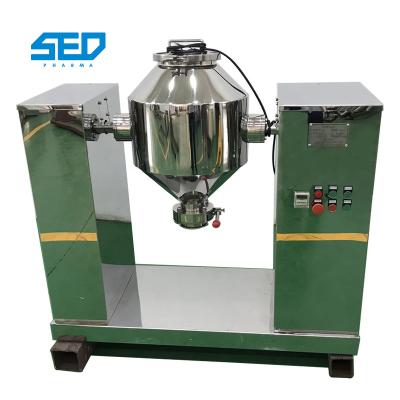 China Stainless Steel Double Cone Blender 50L Dry Powder Mixing Equipment for sale