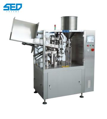 China SED-80RG Plastic Tube Filling And Sealing Machine Automatic Tube Filler And Sealer for sale