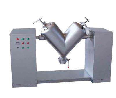 China 50 Liter V Type Powder Mixer Machine Powder Blender Equipment Low Noise for sale