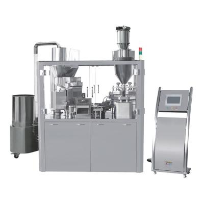 China Touch Screen Electrical Fully Automatic Capsule Powder Filling Machine for sale