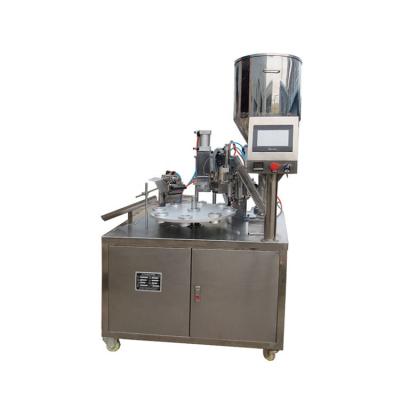 China High Speed Facial Cleanser Tube Filling Sealing Machine Semi Automatic for sale