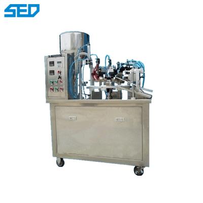 中国 電圧AC 220V±10%ステンレス鋼の薬剤の機械類装置を満たす50Hz混合のホースのプラスチックびん 販売のため