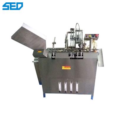 中国 SED-250P 1台のmlから20 mlの満ちる正確さの± 1%の薬剤の機械類装置のシーリング液体満ちるパッキング機械 販売のため