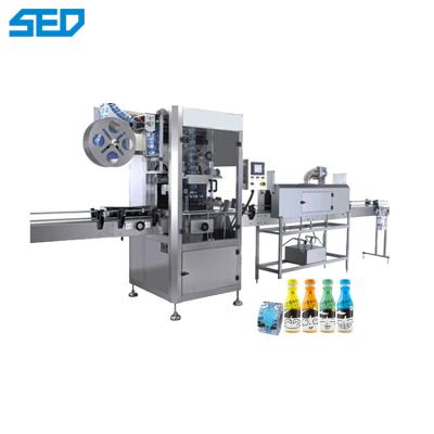 China High Speed Full Automatic Labeling Machine Bottle PVC Sleeve Shrink Applicator for sale