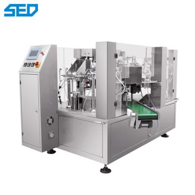China SED-250P Pre - Made Zipper Pouch Snack Automatic Packing Machine Liquid Packing Machine for sale